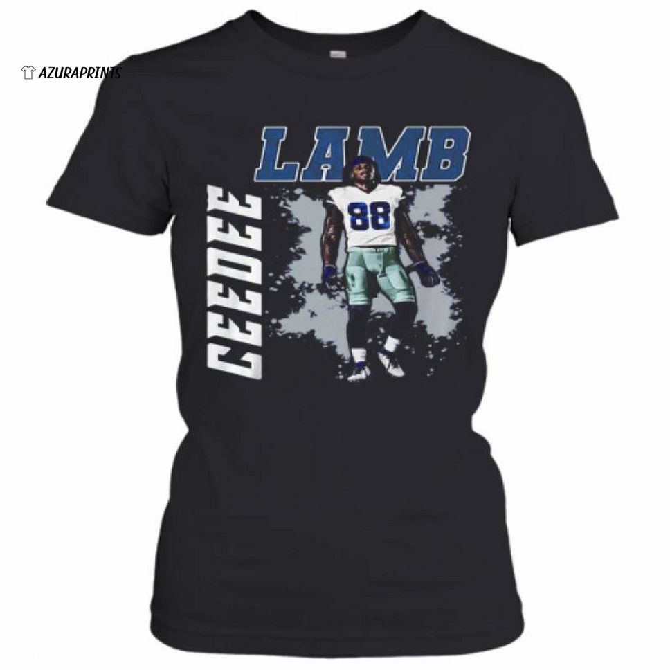 Ceedee Lamb Dallas Cowboys Football Art Women 039;s T Shirt