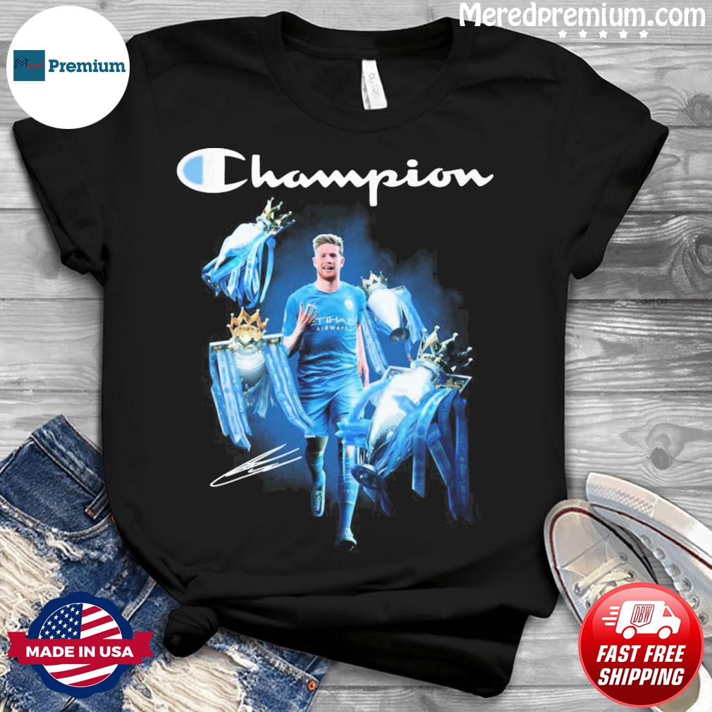 Champion Kevin Bruyne Manchester City Shirt