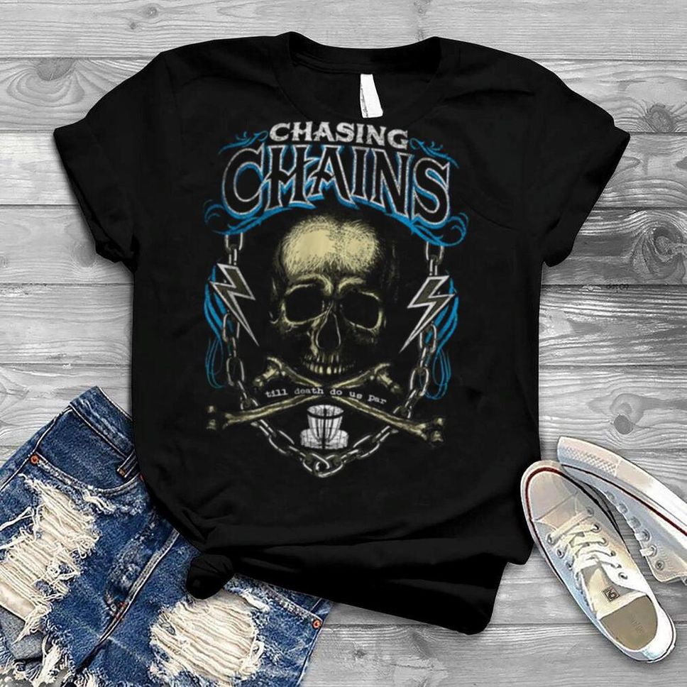 Chasing Chains Skull T Shirt