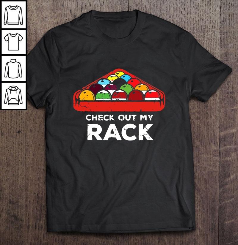 Check Out My Rack Pool Balls Shirt