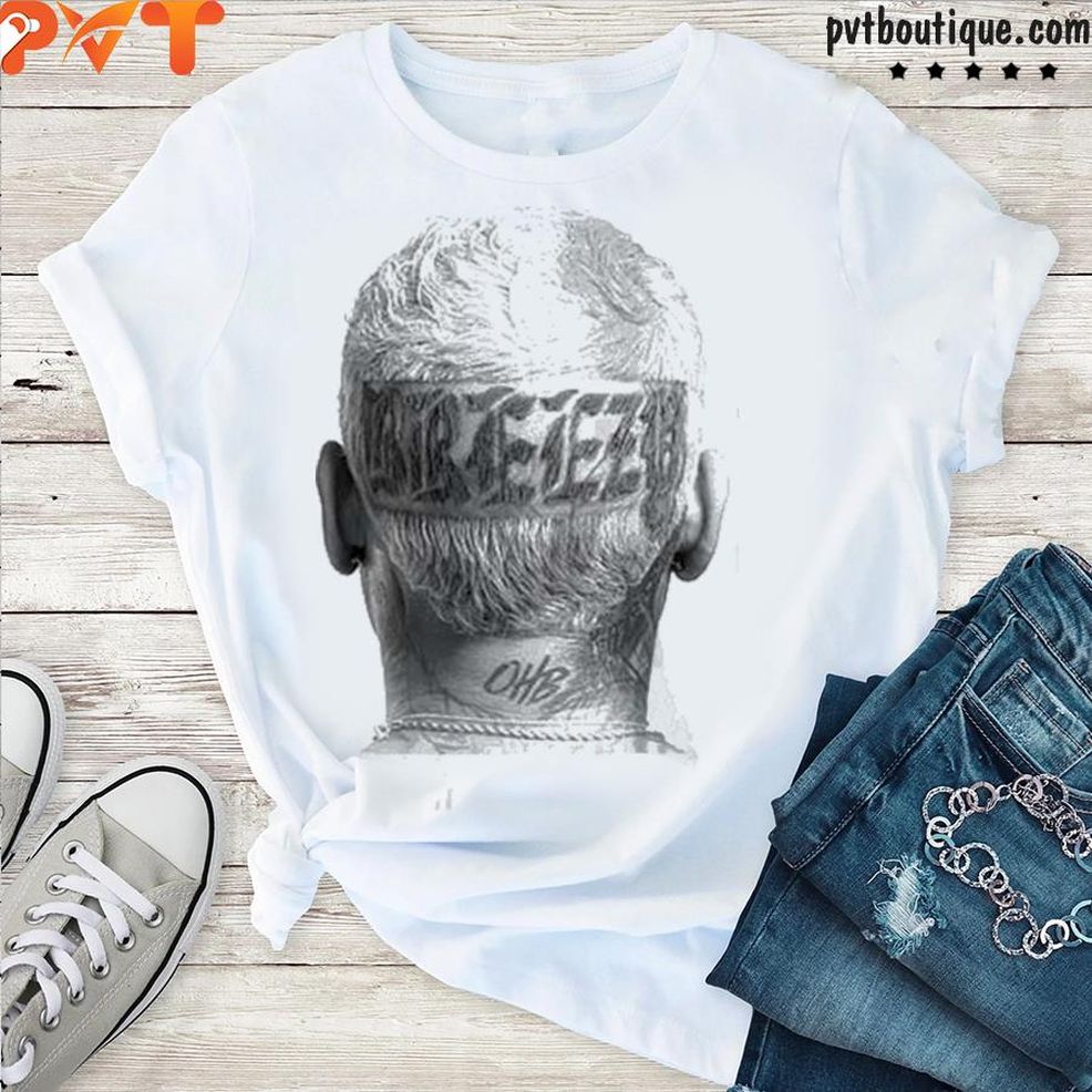 Chris Brown's Breezy Hair Design Classic Shirt