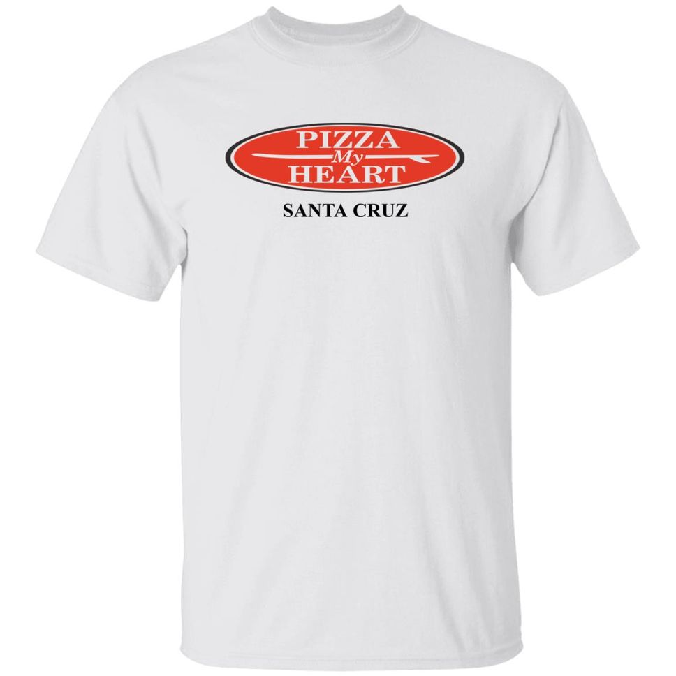 Chuck Hammers Pizza My Heart Santa Cruz Shirt