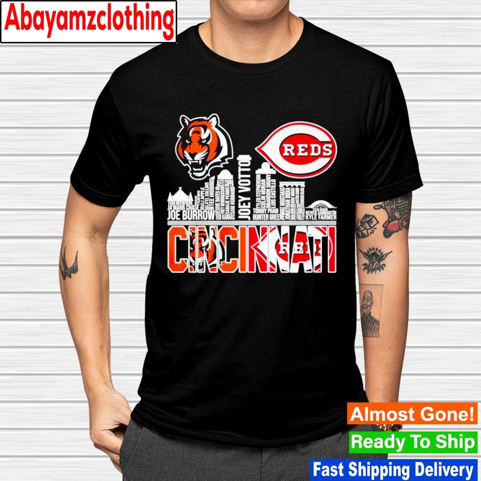 Cincinnati City Cincinnati Reds And Cincinnati Bengals Shirt
