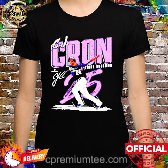 CJ Cron Colorado Chisel Baseball Signatures Shirt