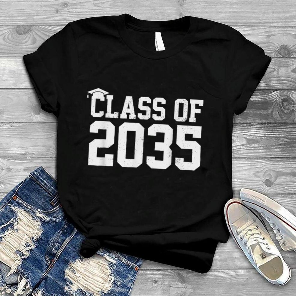 Class Of 2035 Grow With Me Graduation First Day Of School T Shirt B0B1BCMXDX