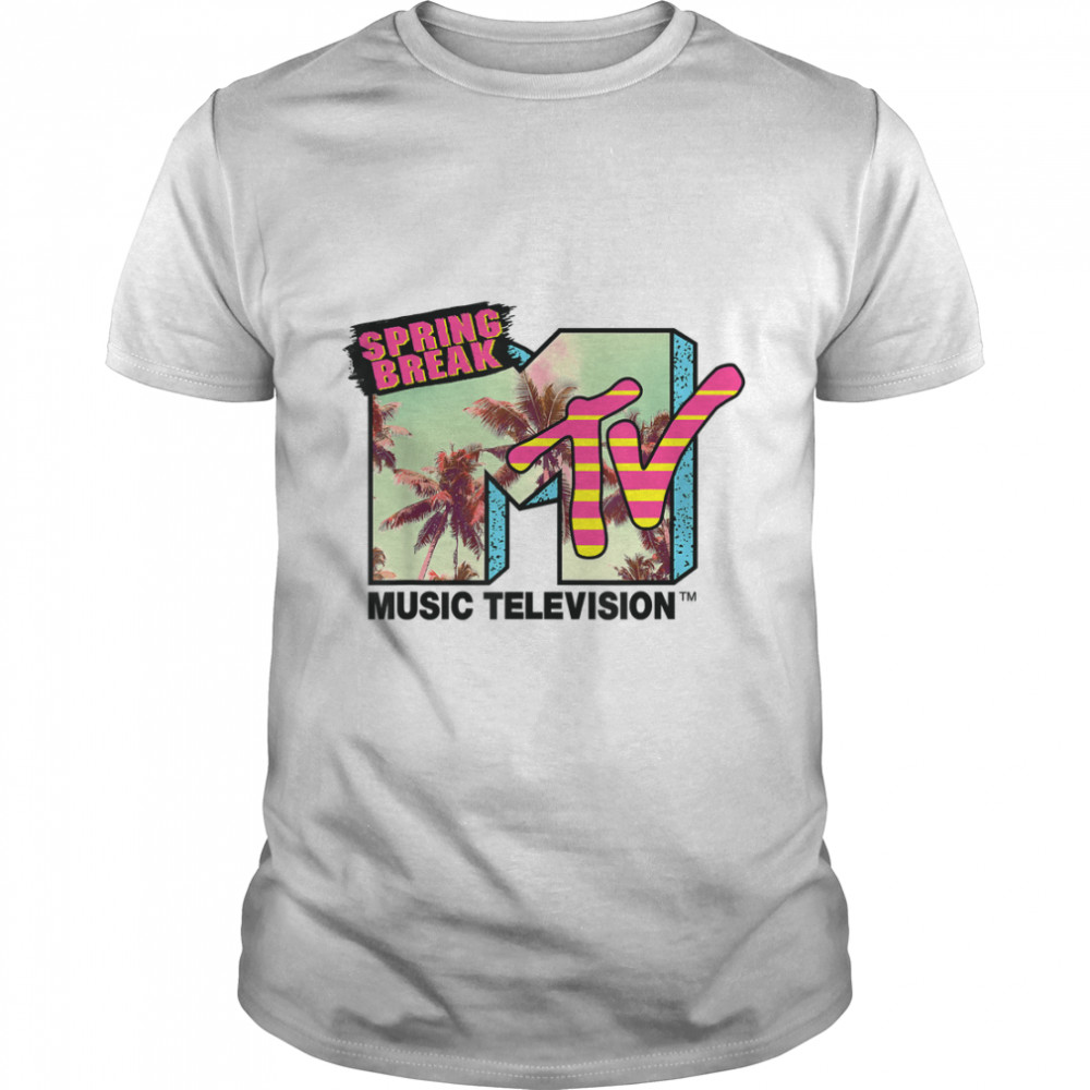Classic MTV Logo Spring Break T- Shirts T-Shirt