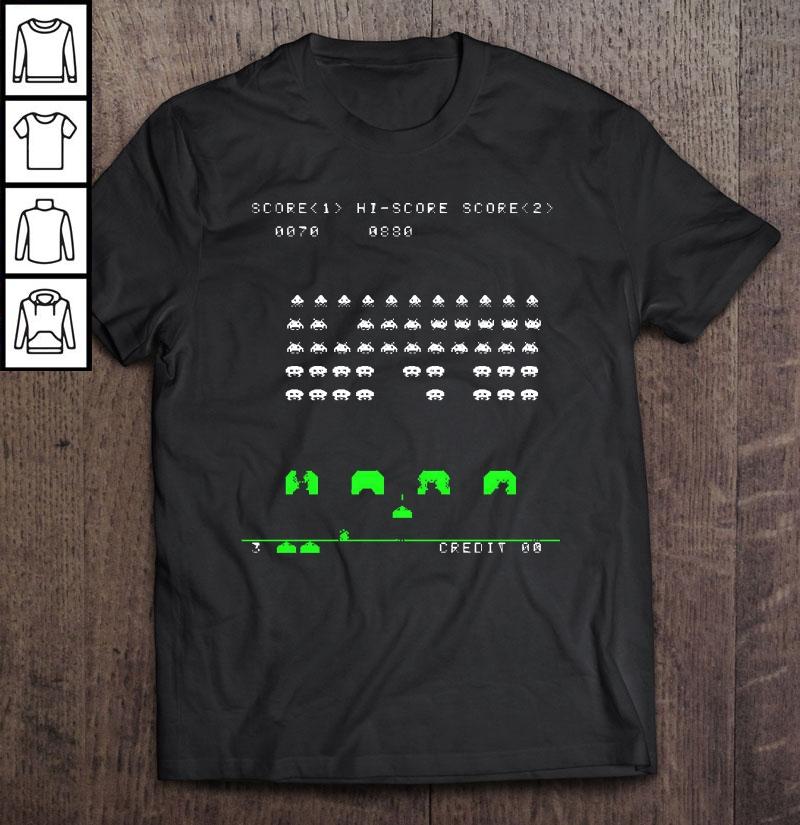 Classic Space Invaders Shirt
