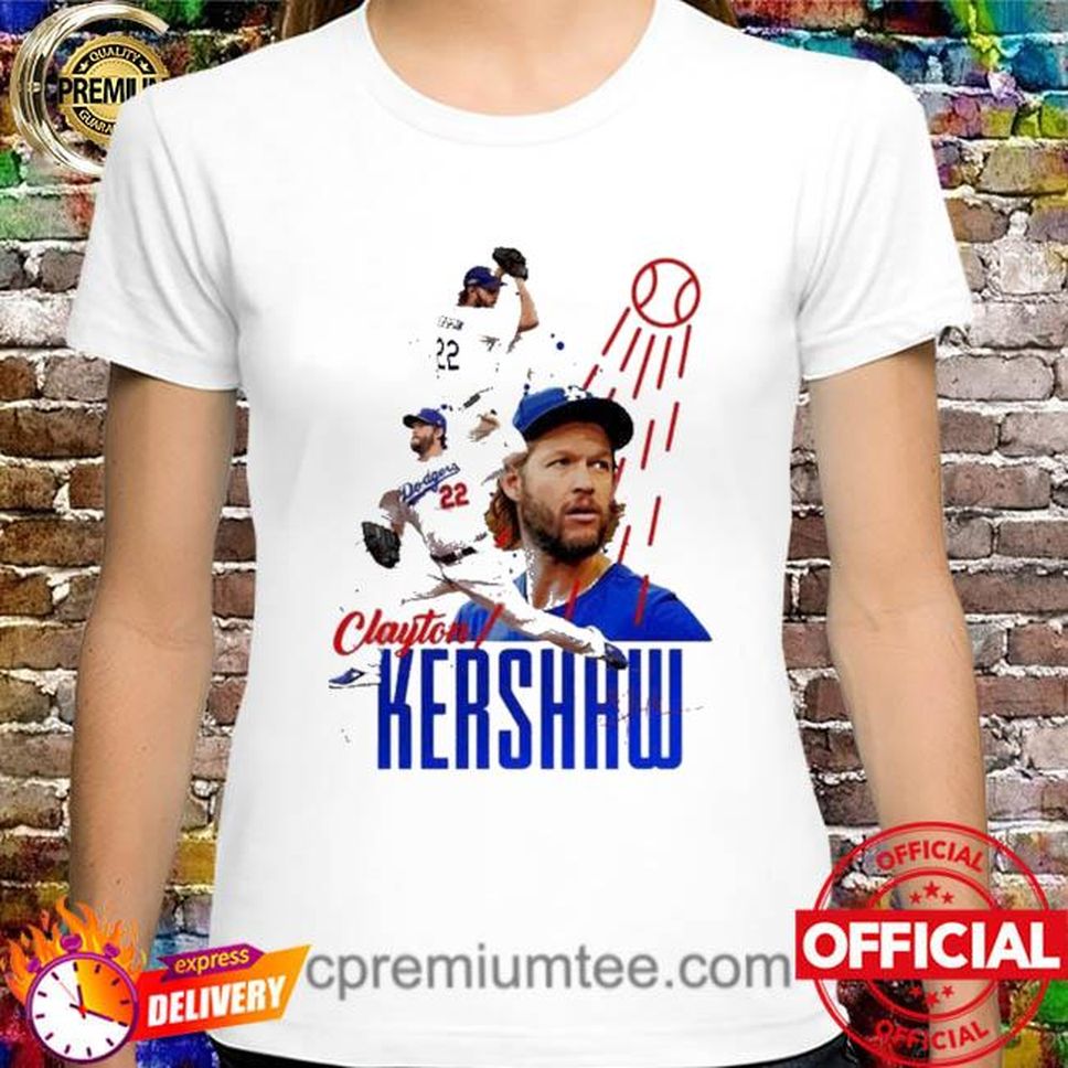 Clayton Kershaw Los Angeles Dodgers Signature T Shirt