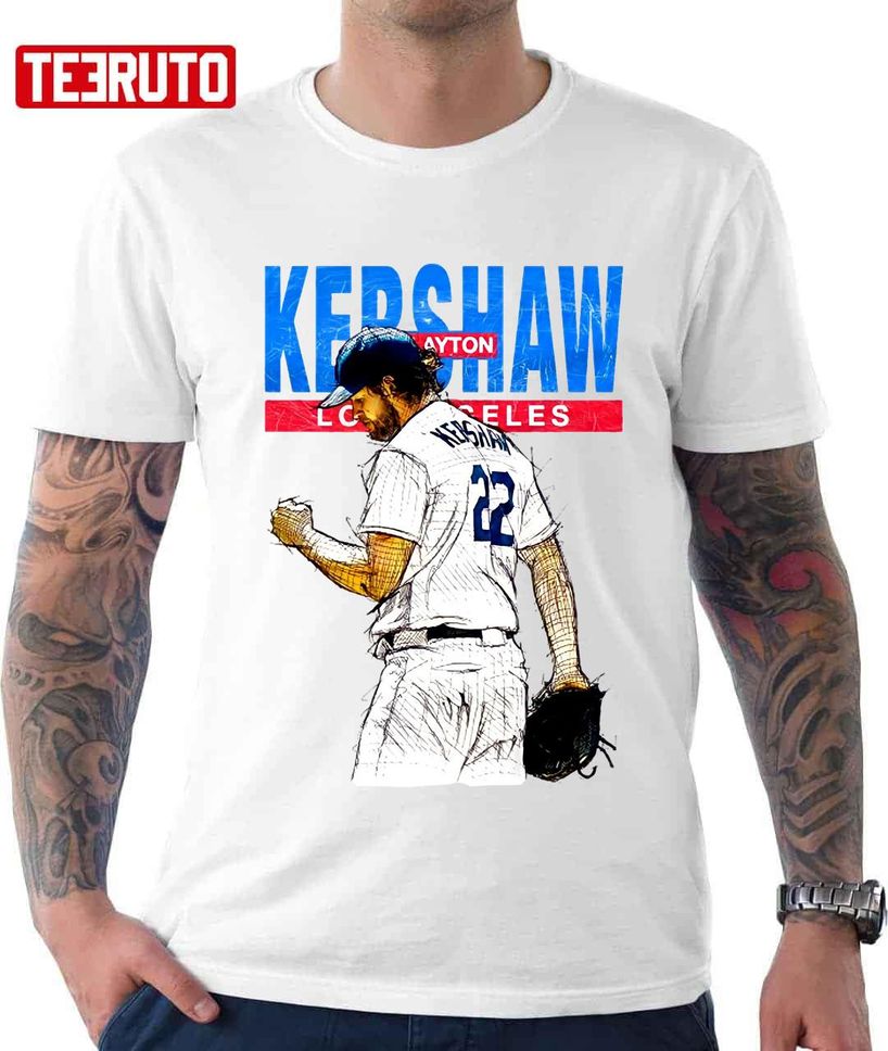 Clayton Kershaw Los Angeles Dodgers Unisex T Shirt