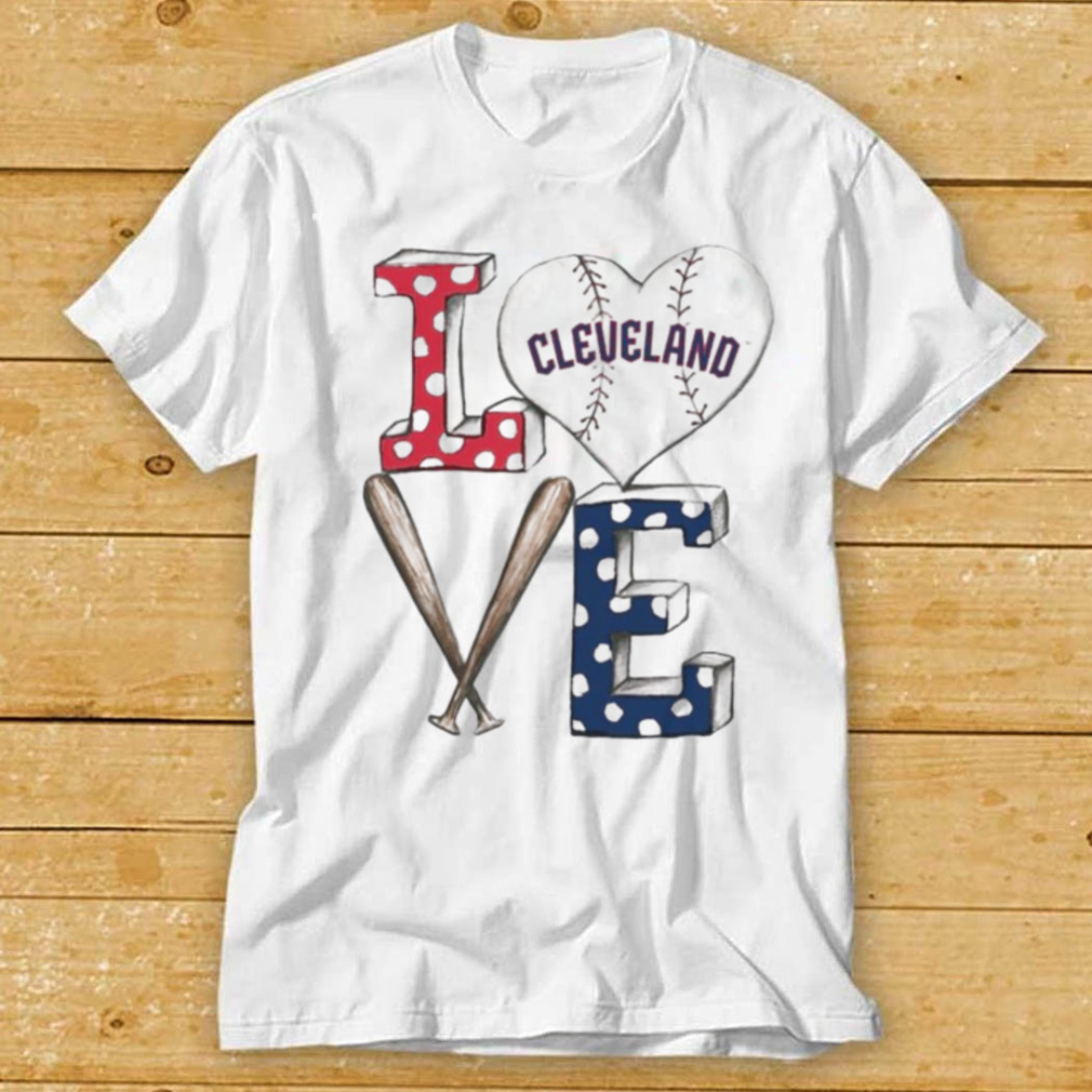 Cleveland Guardians baseball love shirt