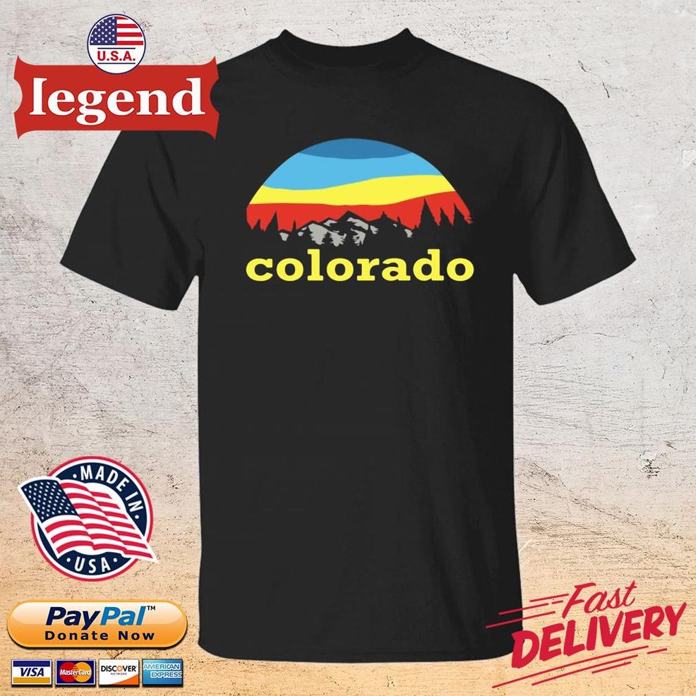 Colorado Mountain Sunset Shirt