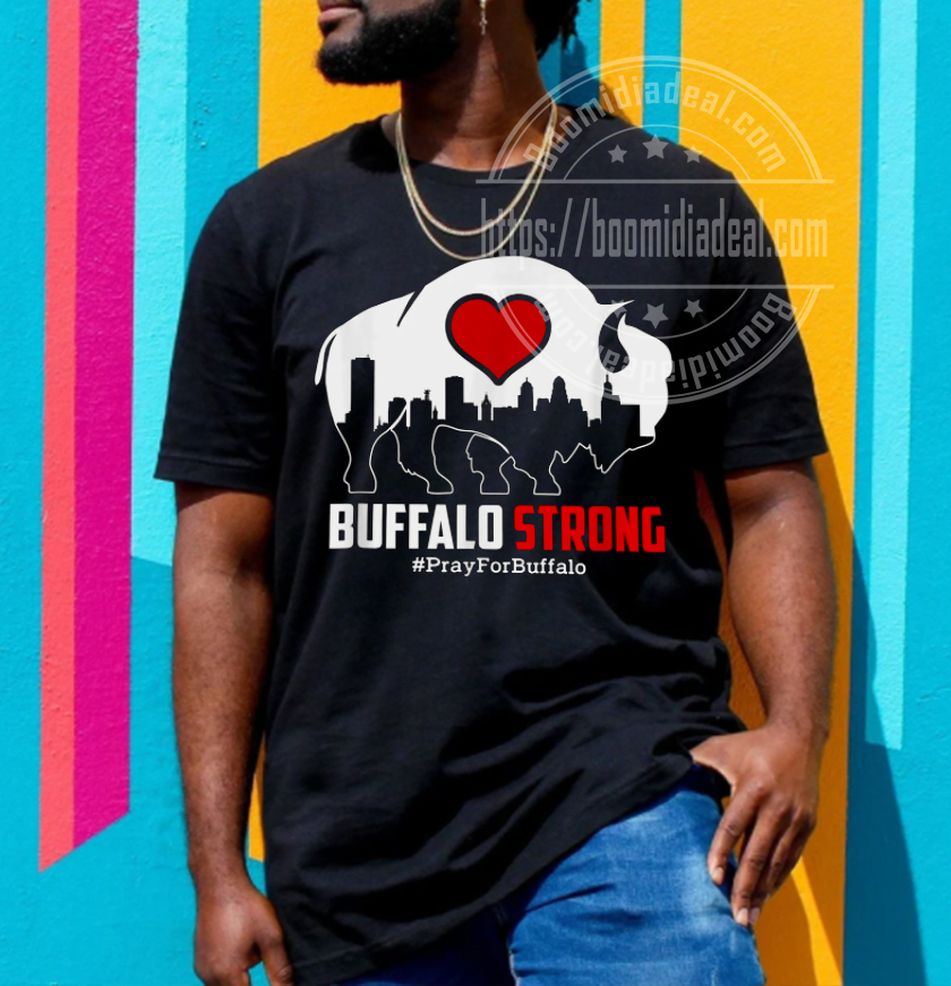 Community Strength Pray Support New York Buffalo Strong Classic T Shirt