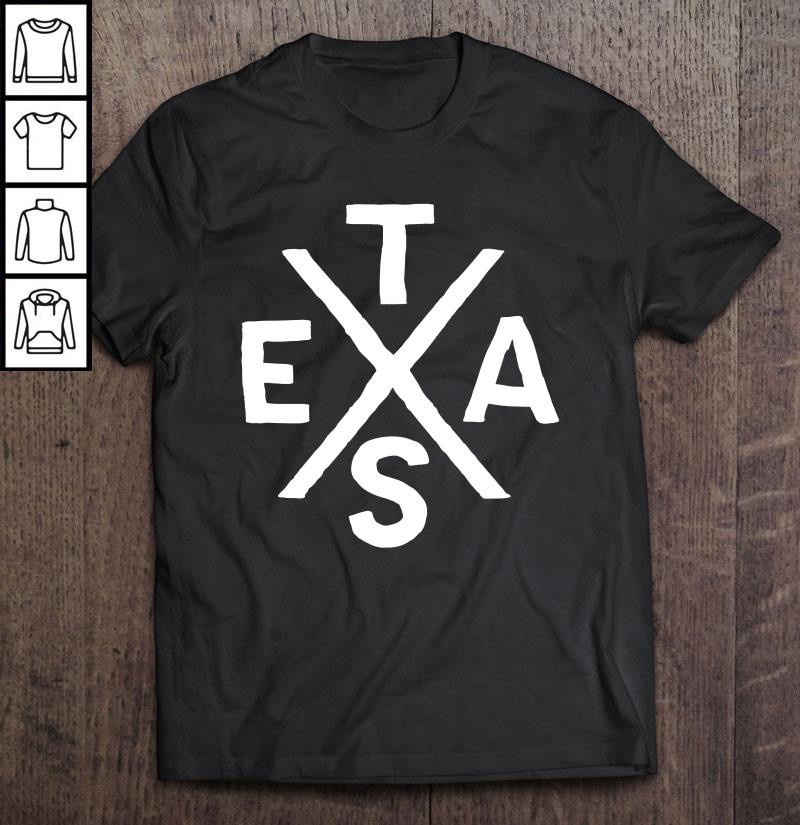 Cool Texas Branding Cowboy Souvenir Usa Typography Gift TShirt