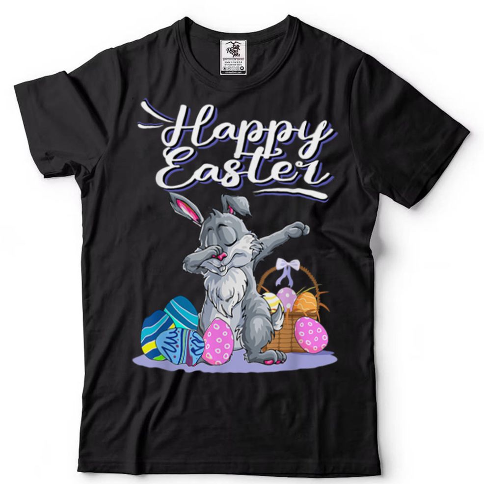 Dabbing Rabbit Easter Day Eggs Dab Boys Girls Kid Gift Bunny T Shirt