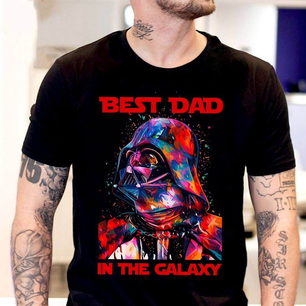 Dad In The Galaxy Darth Vader Art Shirt
