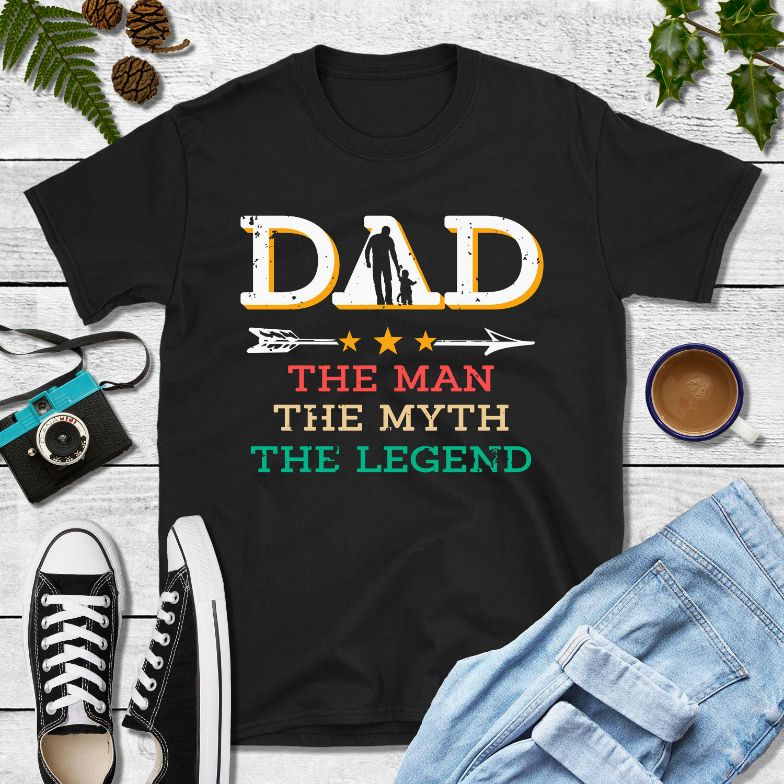 Dad The Man T-Shirt