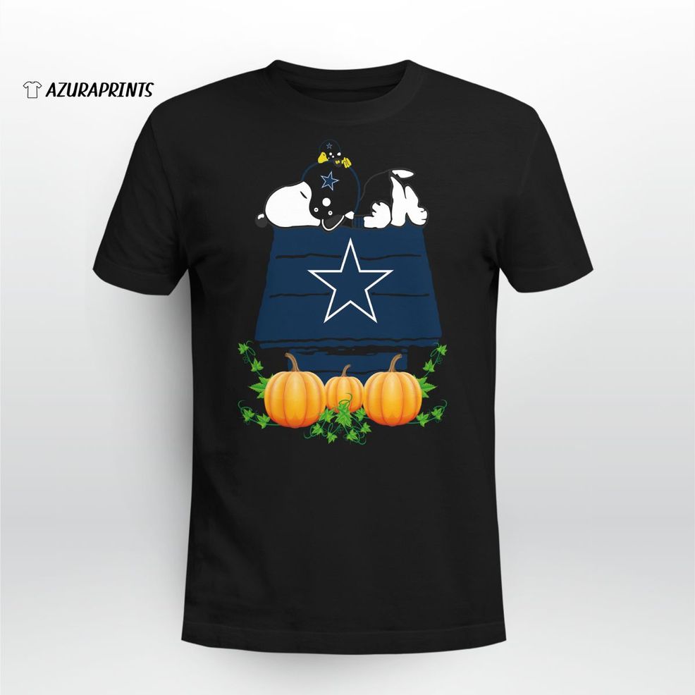 Dallas Cowboys Snoopy Pumpkin House Shirt