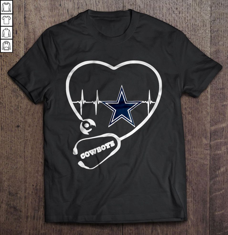 Dallas Cowboys Stethoscope NFL2 Tee Shirt