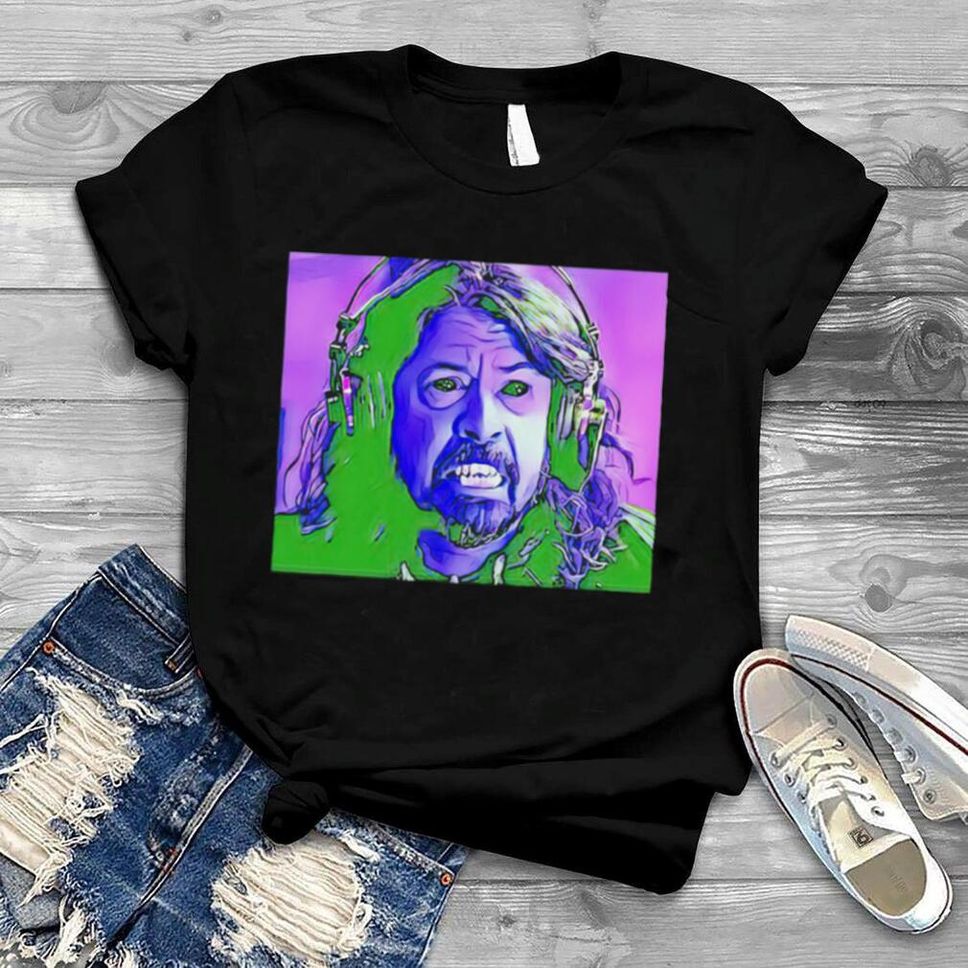 Dave Grohl Purple Art T Shirt