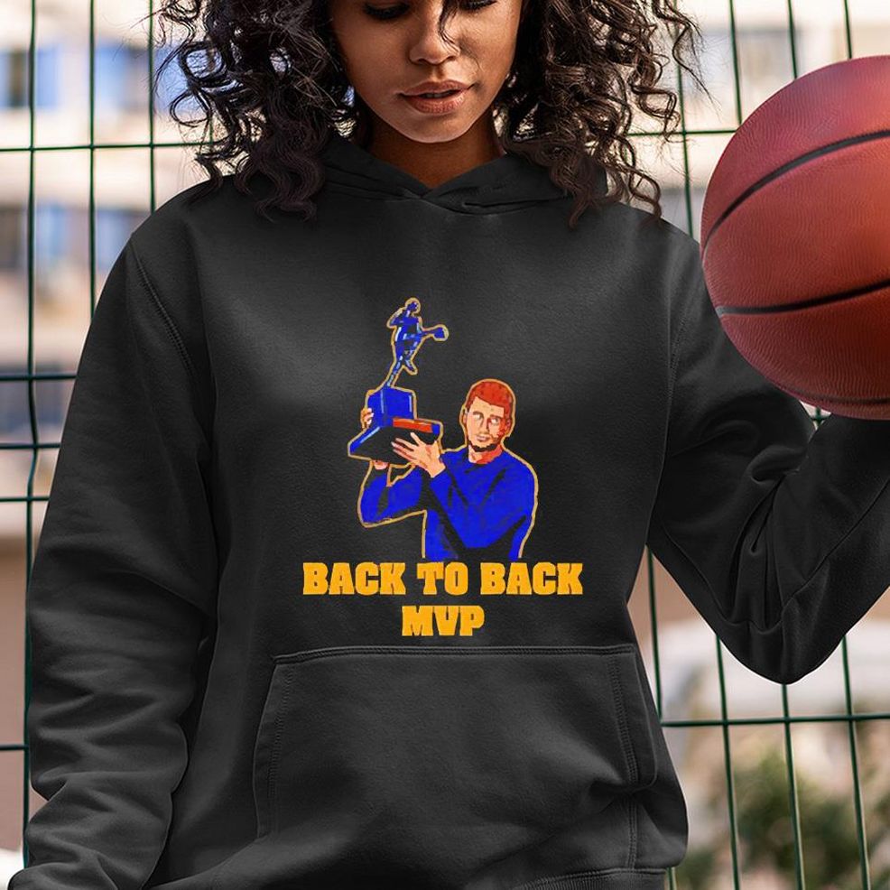 Denver Nuggets Nikola Jokic 2021 22 Back To Back Nba Mvp Shirt
