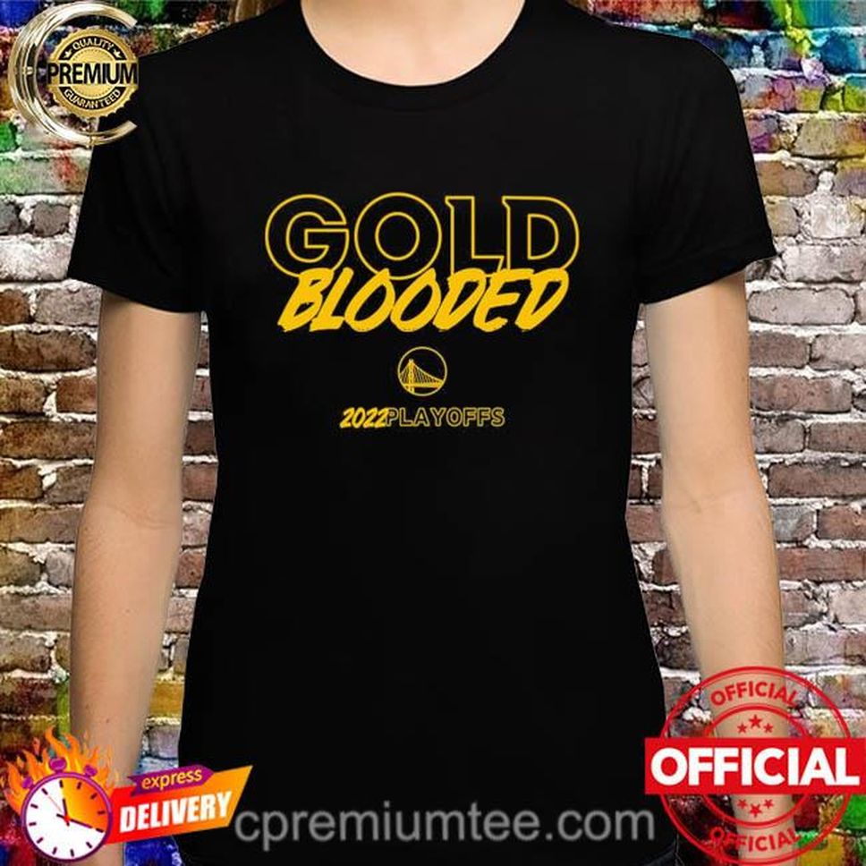 Denver Nuggets Vs Golden State Warriors Anthony Slater Gold Blooded 2022 Playoffs Shirt
