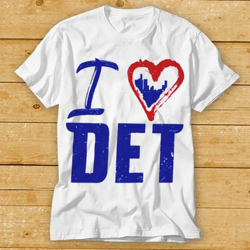 Detroit Pistons I Love Det Shirt