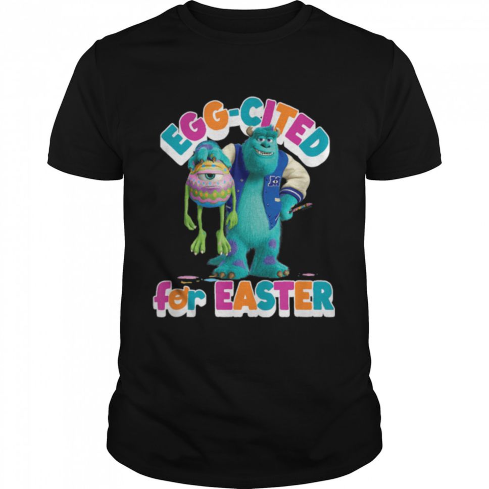 Disney Pixar Monsters, Inc. – Egg Cited For Easter T Shirt B09W8RR1MQ