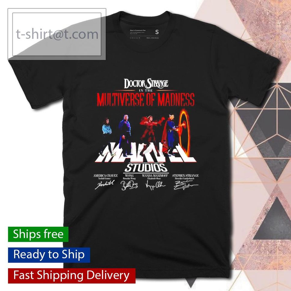 Doctor Strange In The Multiverse Of Madness Abbey Road Signatures Shirt