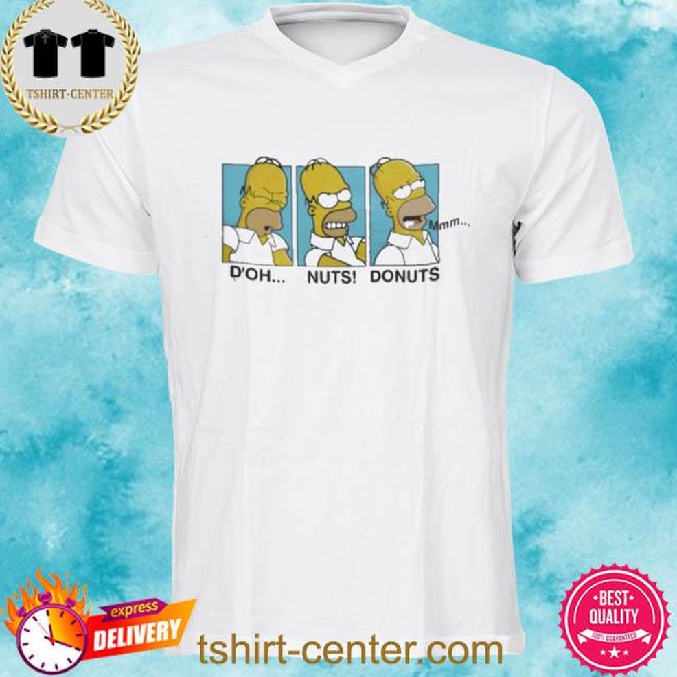 D’oh Nuts Donuts Bart Simpson Shirt