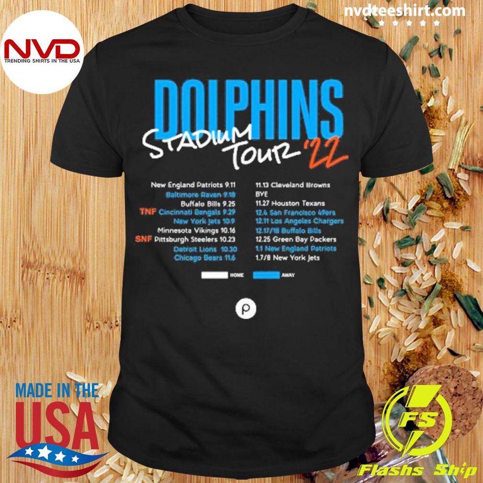 Dolphins Stadium Tour 22 Shirt