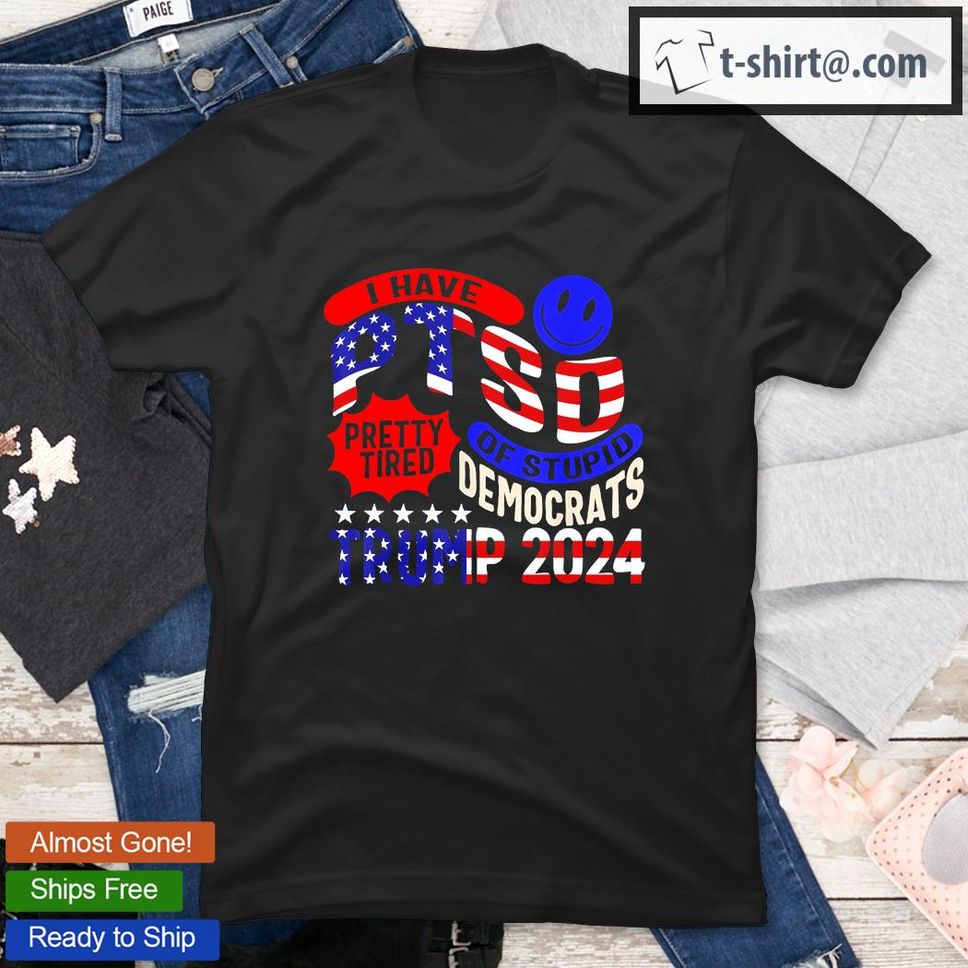 Donald Trump 2024 Supporter Tired Of Democrats Anti Biden T Shirt