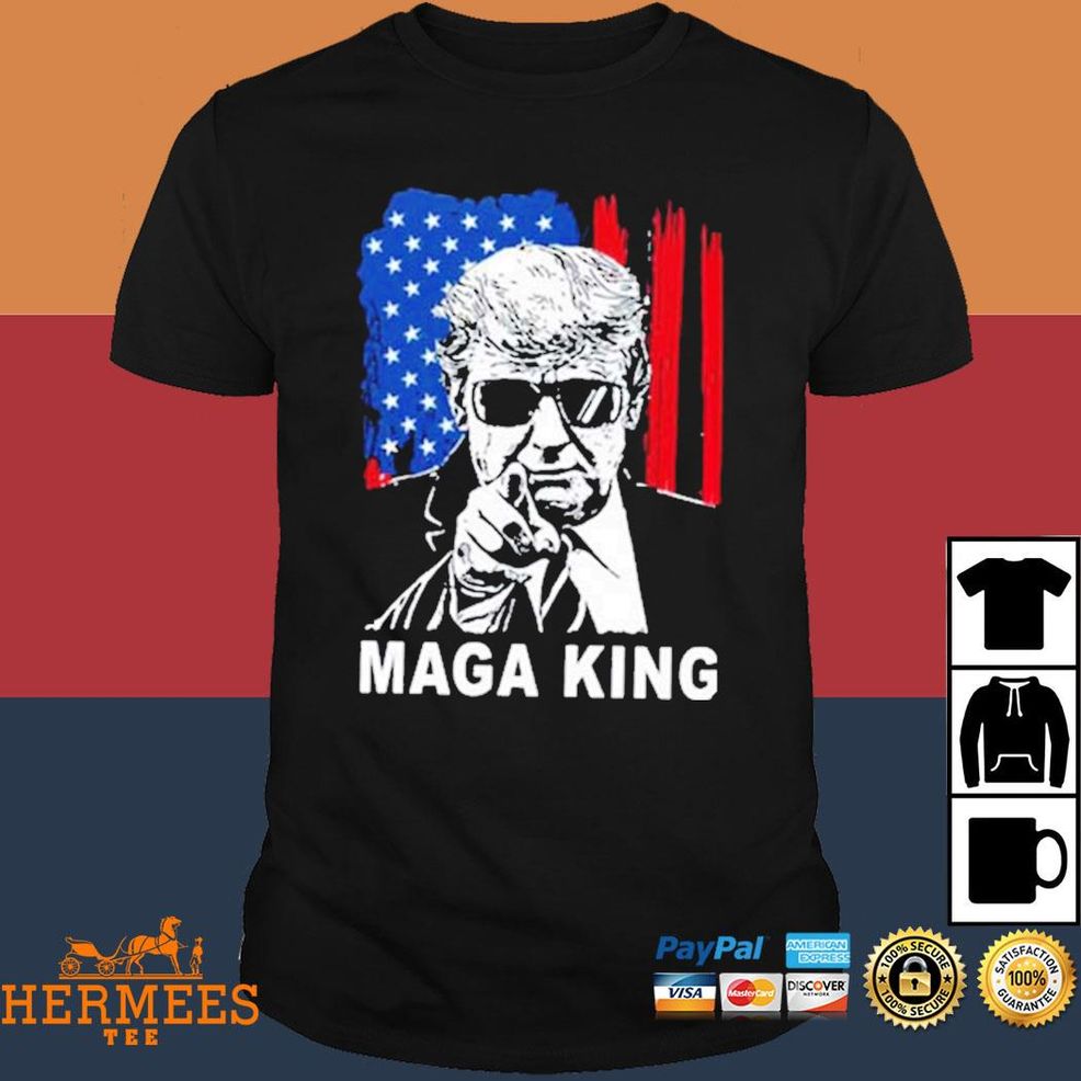 Donald Trump US Flag MAGA King Shirt