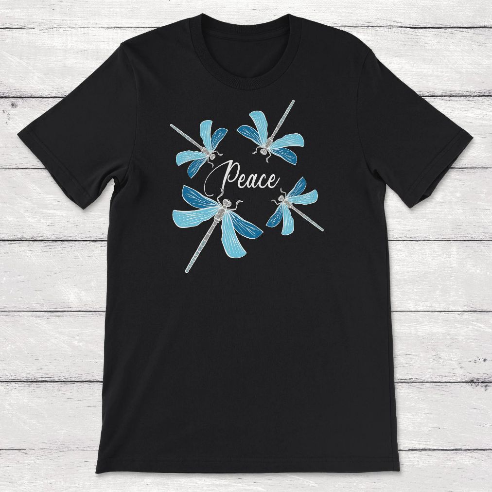 Dragonflies Peace Dragonfly Unisex T-Shirt
