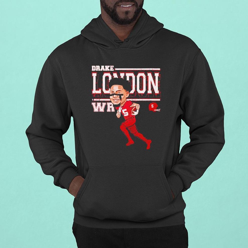 Drake London Atlanta Falcons Cartoon Shirt