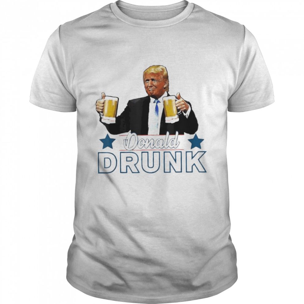 Drinking Presidents Trump 4th Of July Donald Drunk Shirt