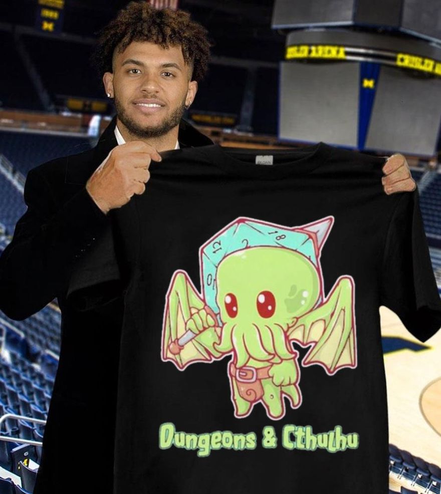 Dungeon And Cthulhu Dungeons And Dragons Shirt
