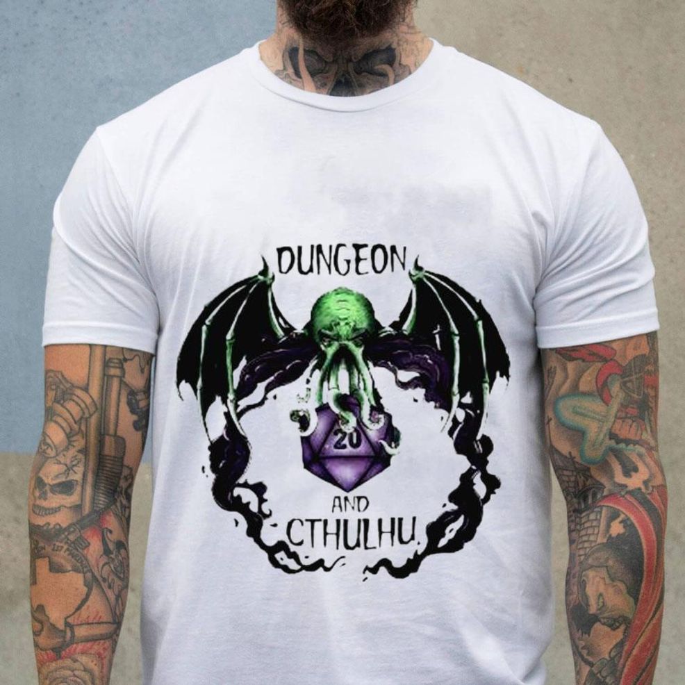 Dungeons & Dragons Dungeon & Cthulhu Shirt