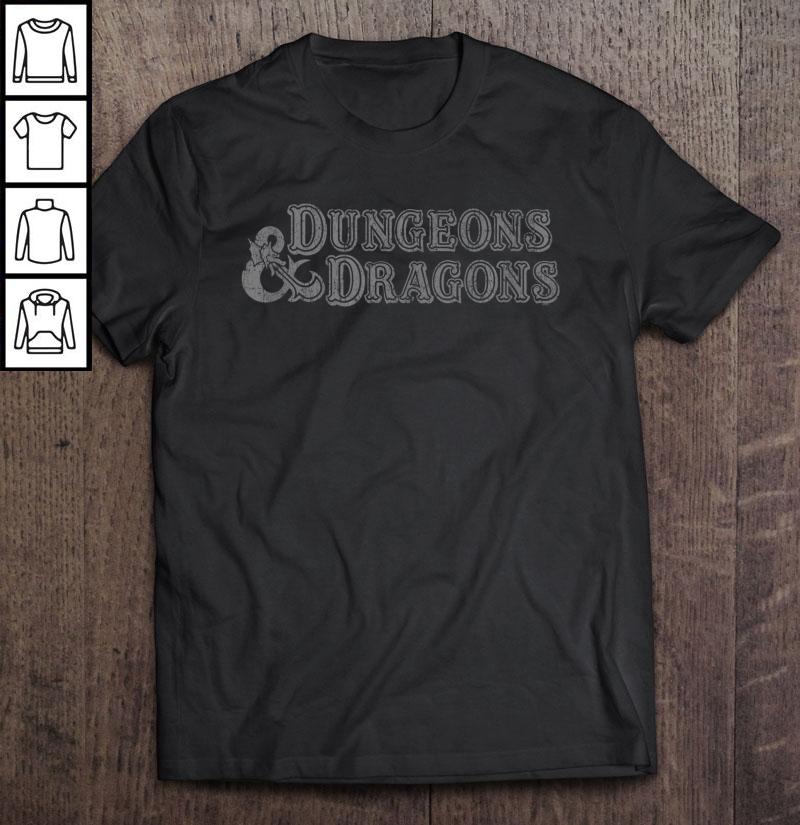 Dungeons And Dragon Logo Tank Top T-shirt