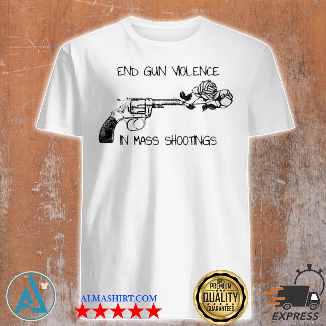 End gun violence in mass shooting pray for uvalde Texas shirt