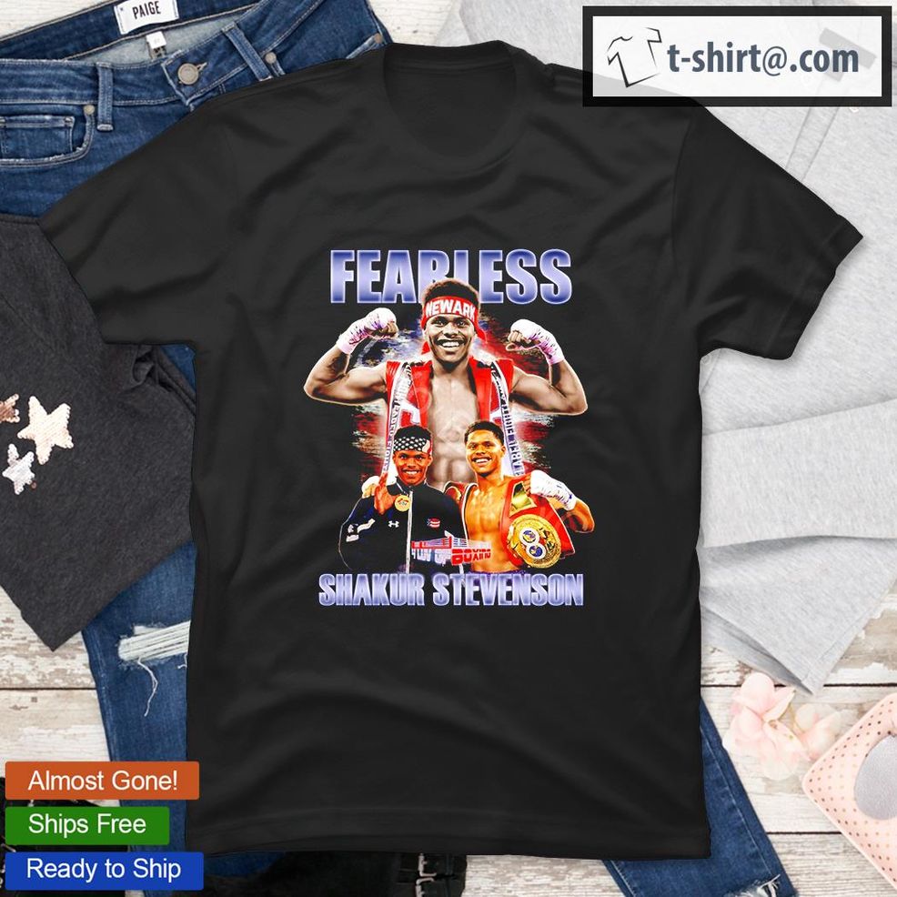 Fearless Shakur Stevenson WBC World Champions T Shirt