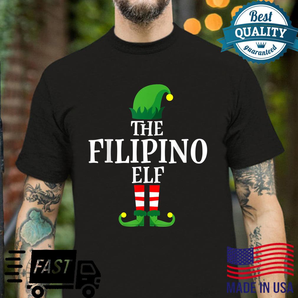 Filipino Elf Kid Pride Apparel, Christmas Matching Shirt