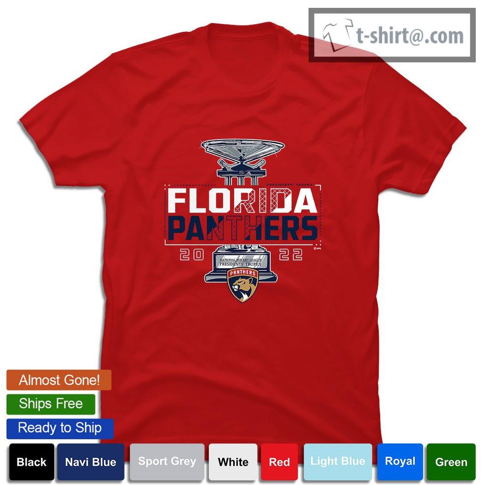 Florida Panthers 2022 Presidents' Trophy Shirt
