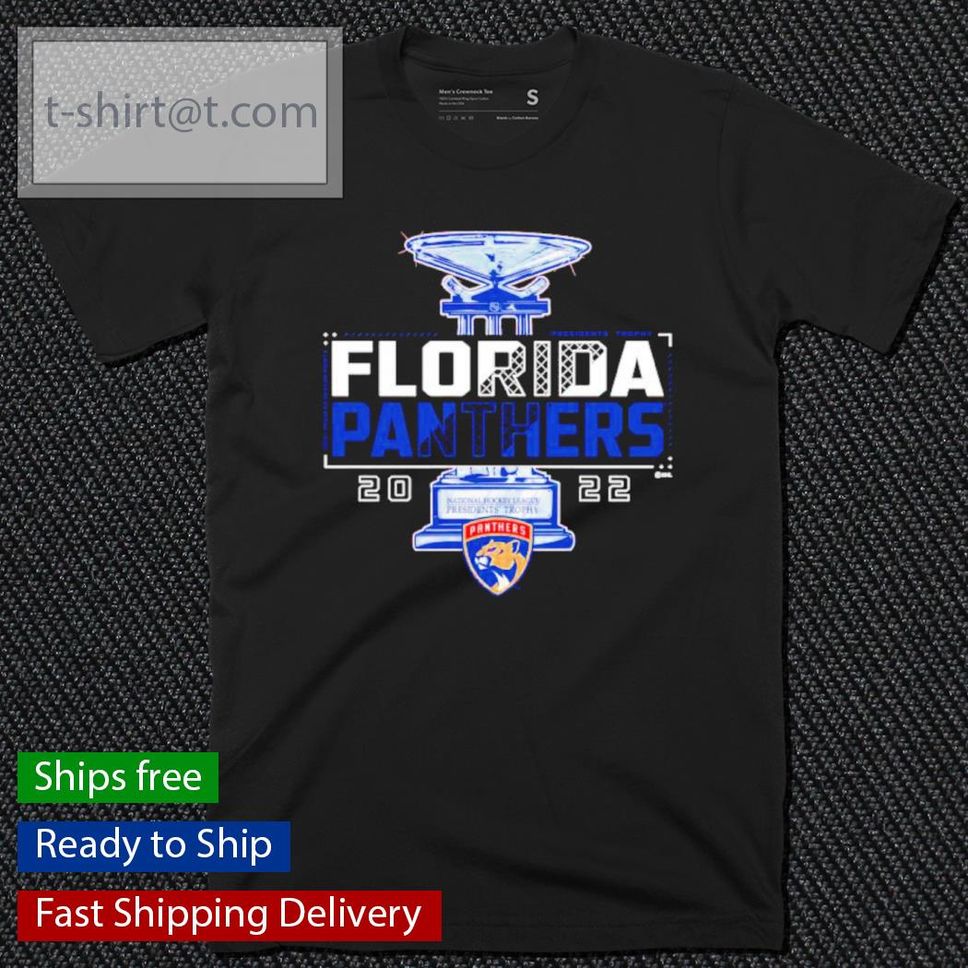 Florida Panthers National Hockey League Presidents' Trophy 2022 Shirt
