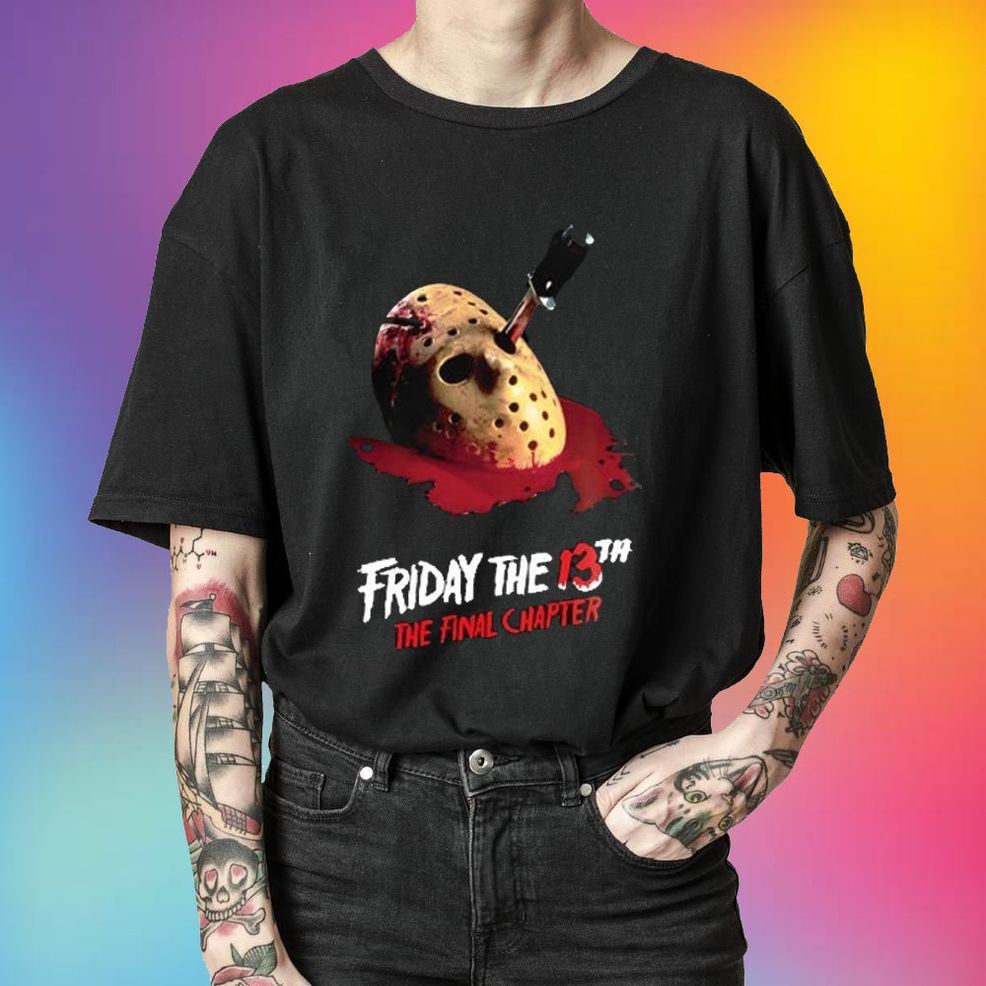 FRIDAY THE 13th Horror Movies Jason Vorhees Unisex Adult COTTON T SHIRT S M New 