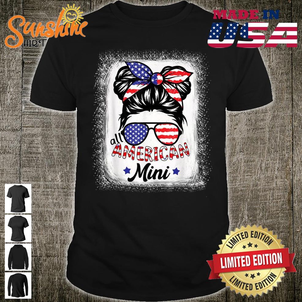 Funny All American Mini Patriotic July 4th Daughter Shirt