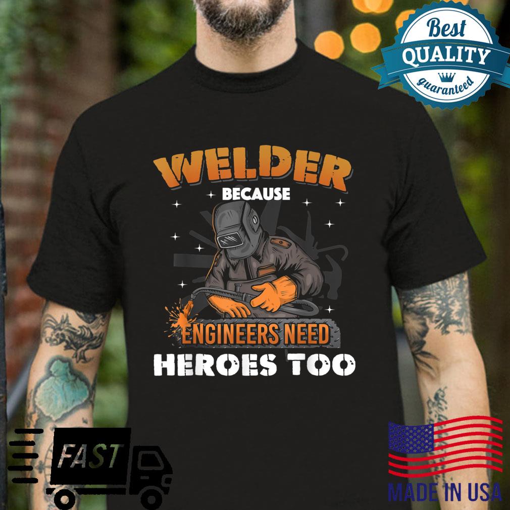 Funny Welding Art Welder Steelworker Welding Shirt