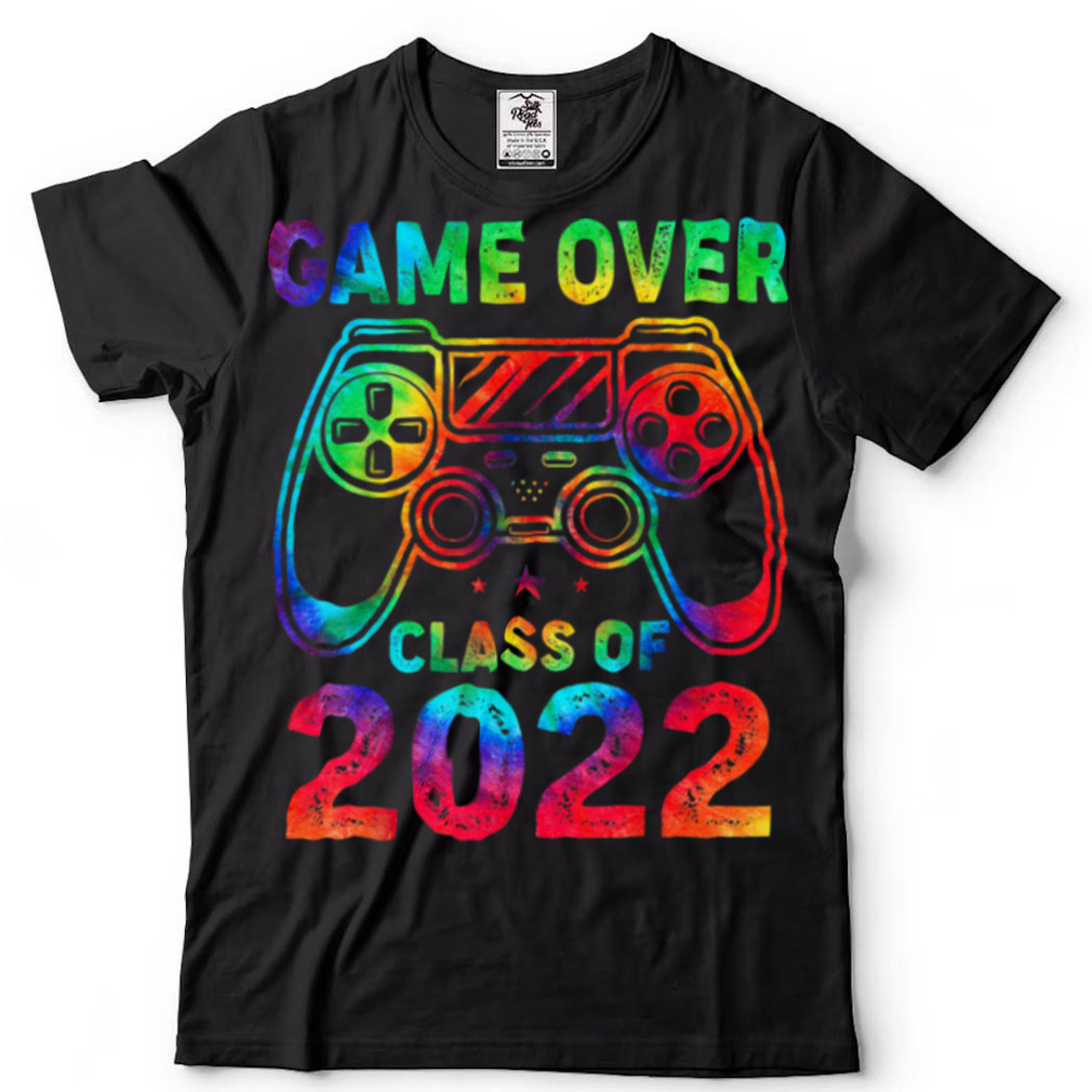 Game Over Class of 2022 Video Gaming Lover Gamer Graduation T Shirt