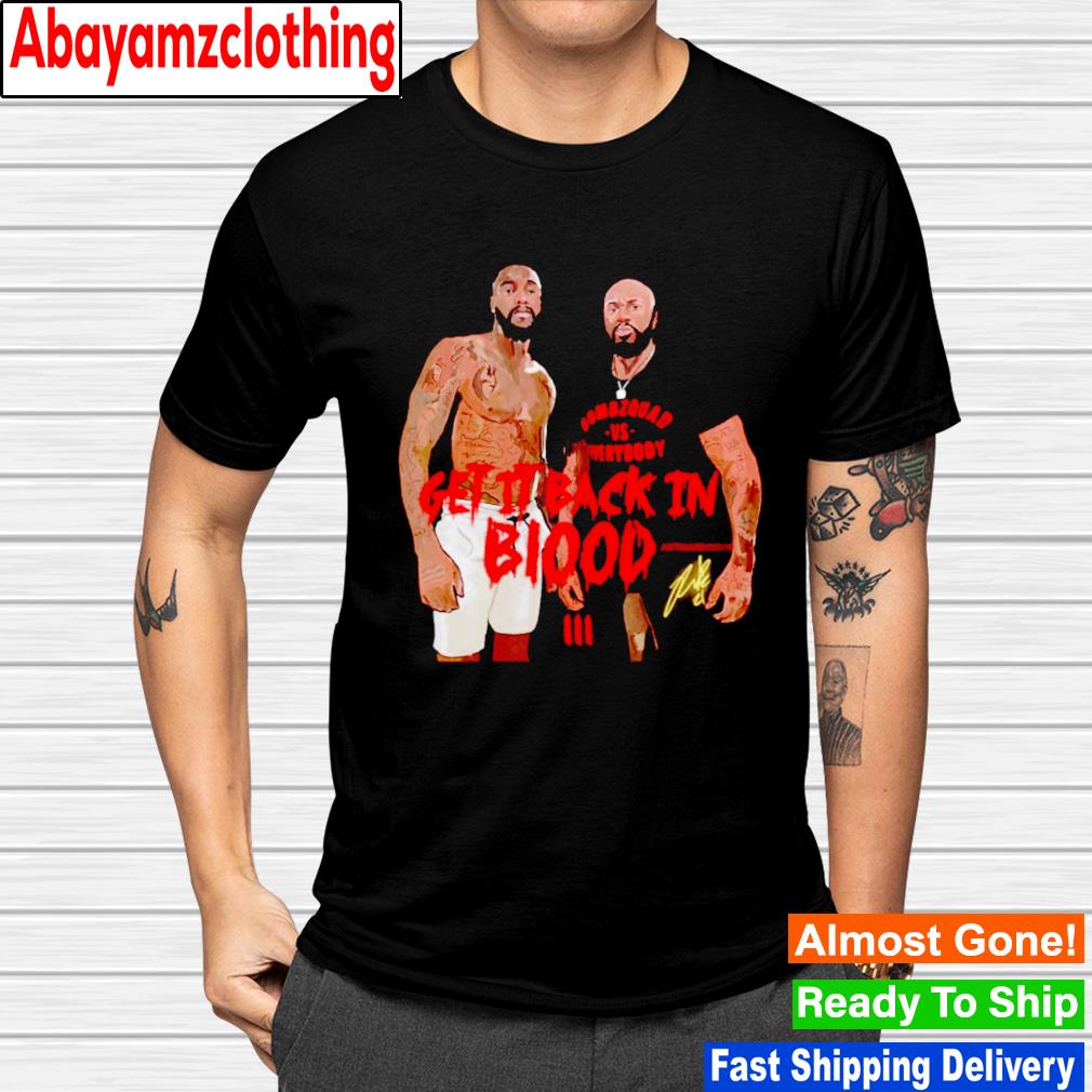Get It Black In Blood Artmanboxing shirt