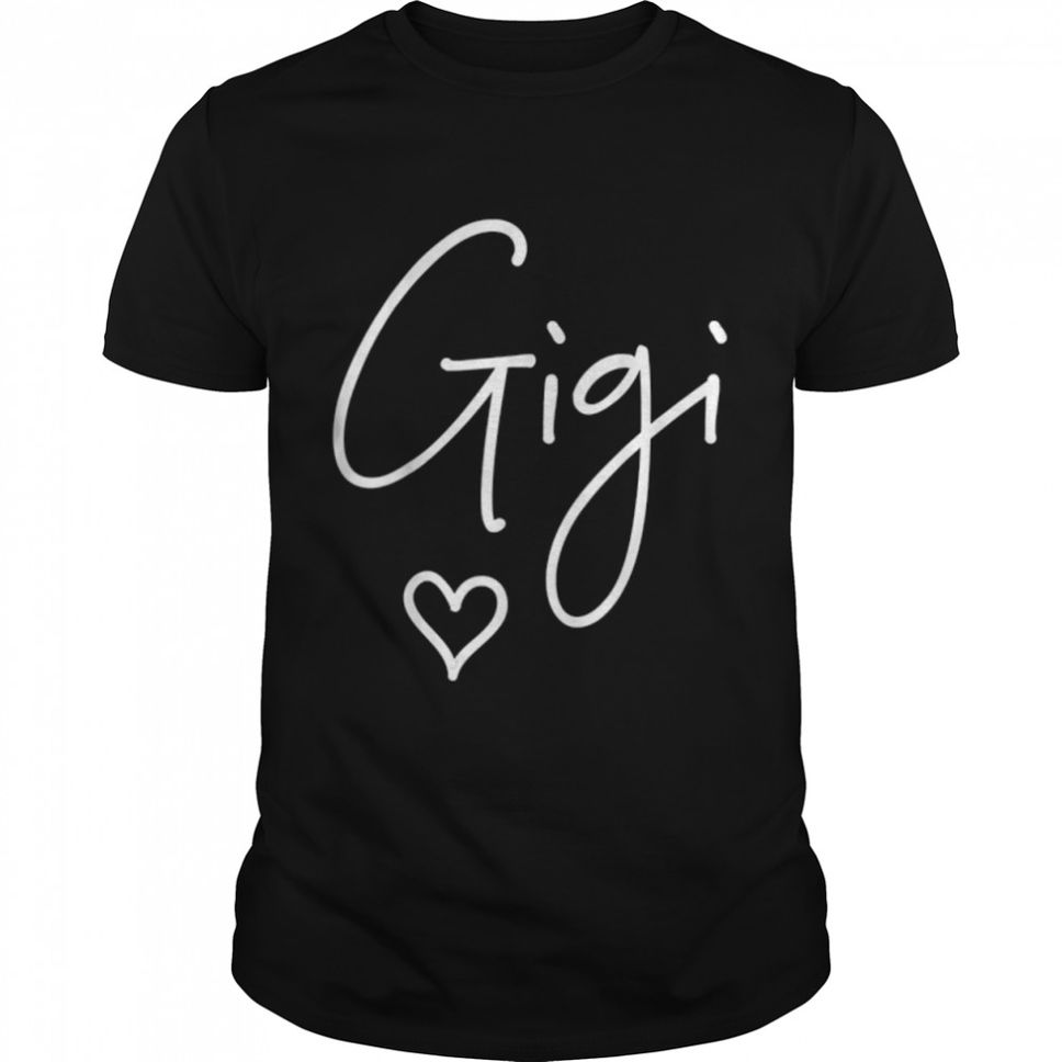 Gigi Grandma Name Women Christmas, Mother's Day, Birthday T Shirt B09W5YL88Z