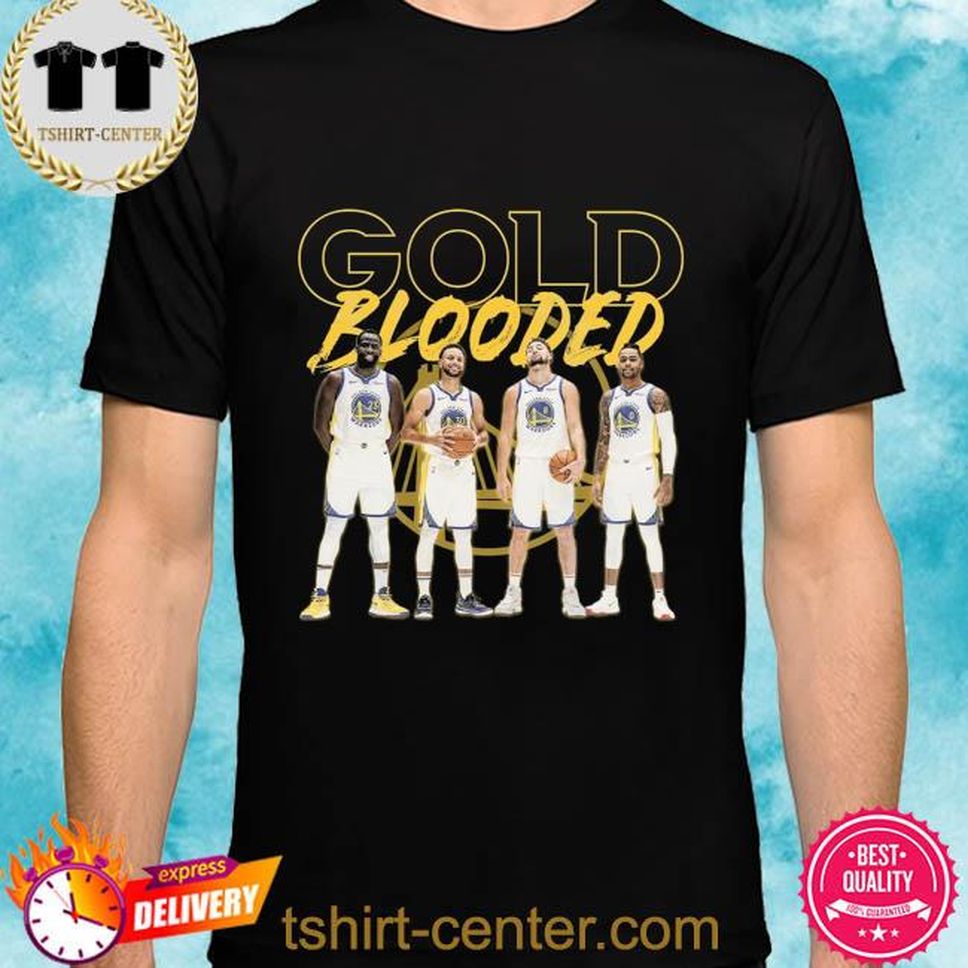 Golden Blooded Warriors Graphic 2022 Shirt